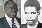 L-R :  WELCOMED ARREST:  Tharcisse Karugarama, NABBED: Idelphonse Nizeyimana