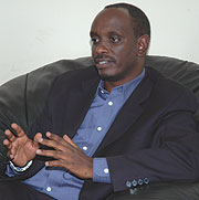TAKING POSITIVE STEPS:  Richard Sezibera