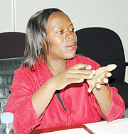 Hon. Monique Nsanzabaganwa, Minister of Trade and Industry (File Photo)