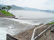 Lake Burera where the deceased drowned. (Photo: B. Mukombozi)