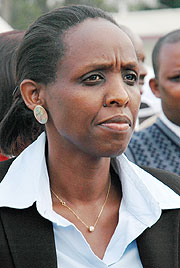 Minister of Agriculture and Animal Resources, Agnes Kalibata