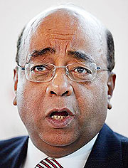 Dr Mo Ibrahim, Founder of Mo Ibrahim Foundation. His prize has been lambasted by many in Africa