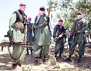 Al Shabab Islamic fighters in Somalia are attempting to overthrow the Somali government.