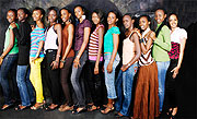 Miss East Africa Rwandan chapter contestants.