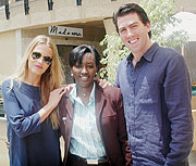 L-R: Veronica Varekova,Rosette Chantal Rugamba and Ben Stein. (Photo/ J. Mbanda)