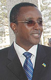 Senate president Dr Vincent Biruta