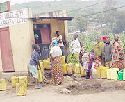 IN THE NEED OF PRECIOUS COMMODITY: Water has identified a number of areas that need urgent attention.