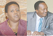 L-R : TO TZ: Fatuma Ndangiza;APPOINTED: Jean Baptiste Habyarimana