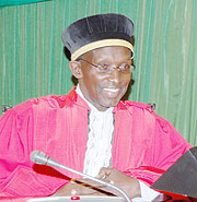 Deputy Chief Justice Sam Rugege
