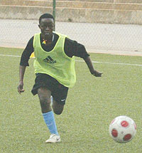 BIG BOOST: Uwamahirwe is back in the side after missing the first leg.