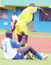 ON HOLD: the national league will resume after Amavubiu2019s qualifier against Zambia. (File Photo)
