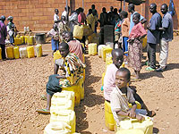 Kacyiru, Remera, Kabeza, Kimihurura and Kicukiro among the city suburbs that are experiencing contaminated tap water problem.