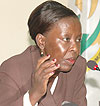MADE CALL: Louise Mushikiwabo