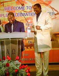 rwandan preacher, Apostle Paul Gitwaza (right), is his preaching u2018opium of the massesu2019; a reader comment.