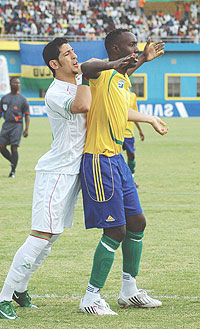 READY TO LEAD FROM THE FRONT:  Olivier Karekezi has promised to break his goal drought this saturday. (File Photo)