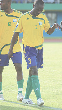 ARRIVING TODAY: Hamad Ndikumana is one of five professionals arriving today.