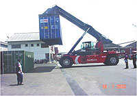 port handling equipment at Mombasa. (courtesy photo)
