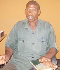 Tipped police: Sibomana (Photo: S. Nkurunziza)