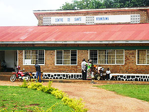 Nyamirama health centre whose management is at the centre of controversy. (Photo: S. Rwembeho)