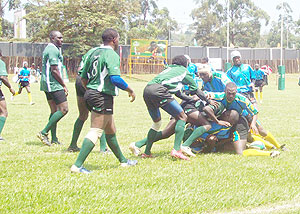 Silverbacks against UTL Kobs (Photo by (E. Kabera)