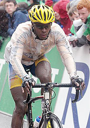 Tour of Rwanda defending champion Adrien Niyoshuti