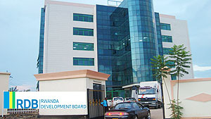 RDB headquarters, Kigali. Attracting investors is amoung its remits.