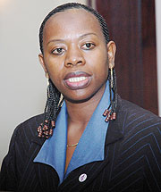 CARRYING OUT EVALUATION: Monique Nsanzabaganwa