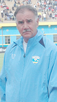 FACING THE AXE: Tucak faces an uncertain future as Amavubi Stars head coach.