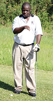 Kashaka has his eyes at winning what would be his second Rwanda Open title. (File Photo)