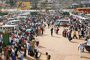 SET FOR REDEVELOPMENT: The city bus terminal at Nyabugogo is set to be redeveloped at a tune of Rwf2.5bn.