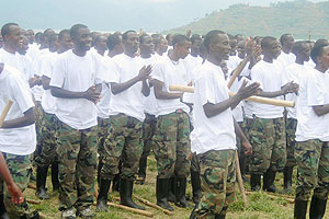 Students after completing Ingando. (Photo: B. Mukombozi)
