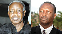 L-R : Ex-RNOC boss: Ignace Beraho;WANTS TOP SEAT:Robert Bayigamba