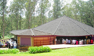 The National University of Rwanda's  Genocide memorial site. (Photo P. Ntambara)