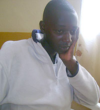 Mutuyimana ponders his next move.