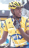 Niyonshuti finished third at this yearu2019s Tour of Rwanda 