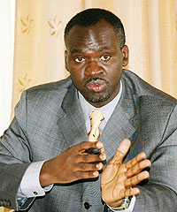 HAILED WORK: Stanislas Kamanzi