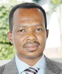 Vincent Karega, State Minister in charge of Natural Resources and Mines 