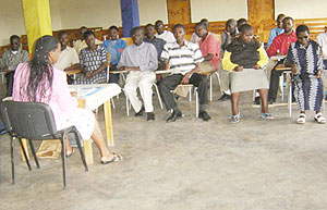 Participants at the training. (Photo: JP Byiringiro)