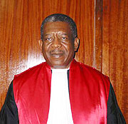 ICTR President Dennis Byron.