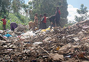 TO BE PUT TO BETTER USE; Kicukiro dumping site (Photo: F. Goodman )