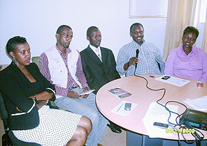Members of RCCN at the meeting. (Photo: S. Rwembeho)