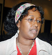  EFFORTS ARE IN PLACE: Agnes Binagwaho