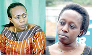 L-R : Former Gasabo Mayor Claudine Nyinawagaga;UNDER FIRE; Mayor Aisa Kirabo Kakira