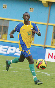 Nshimiyimana netted his second goal yesterday to maintain Amavubiu2019s 100% record at the Orange Challenge Cup. (File Photo)