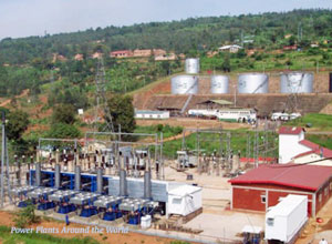 Jabana power plant run by Rwanda Electricity Corporation and Rwanda Water Sanitation Corporation.