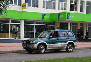 KCB Head Offices in Kigali City. (File Photo)