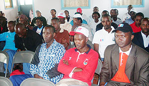 RPF members at  one of its  meetings. (Photo: S. Rwembeho)