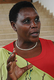 COMMENDED: Dr Daphrose Gahakwa (File Photo)