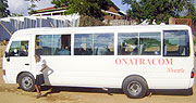 OLD IN NEW COLOURS: Onatracom has introduced new buses along the Kigali-Karongi route. (Photo: S. Nkurunziza)