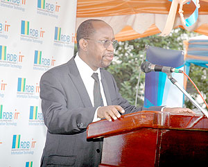 John Gara, Rwanda Development Boardu2019s CEO.(Photo F.Goodman)